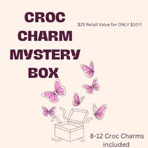 Croc Charm/Jibbitz Mystery Box 8-12 pcs